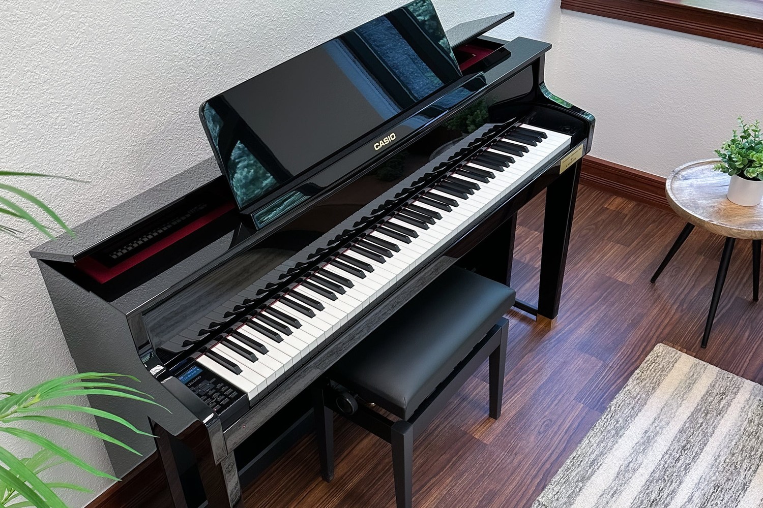 Цифровое пианино Casio Celviano Grand Hybrid GP-510 в чёрной глянцевой отделке