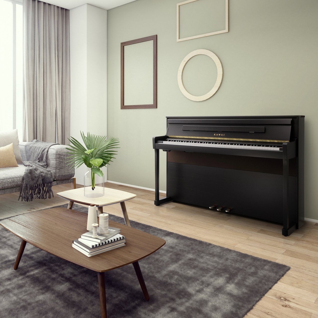 Kawai CA901 — флагман Concert Artist в интерьере
