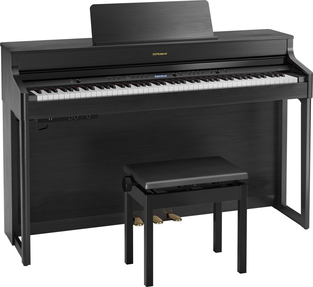 Roland HP702 — корпусное цифровое пианино с банкеткой